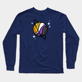 Planet Nonbinary Long Sleeve T-Shirt